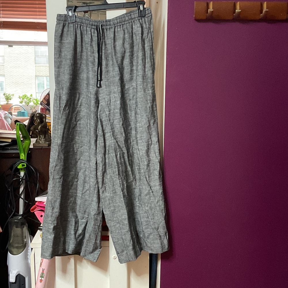 Gray Women’s wide leg tweed Pants